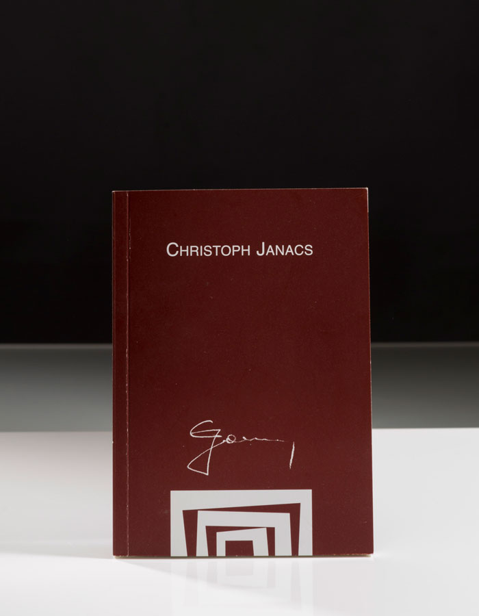 Christoph Janacs -Podium Porträt 85